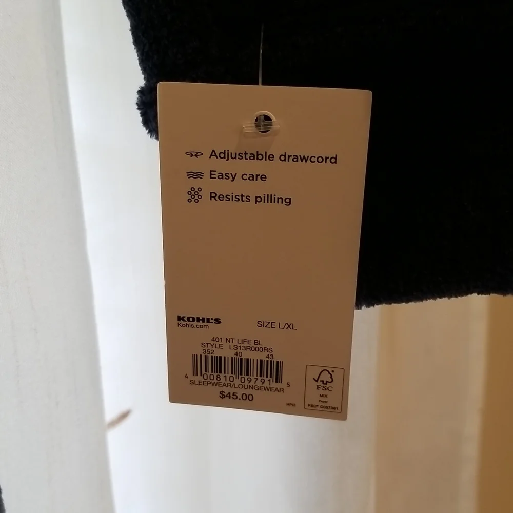 Sonoma plush robe - Picture 5 of 7